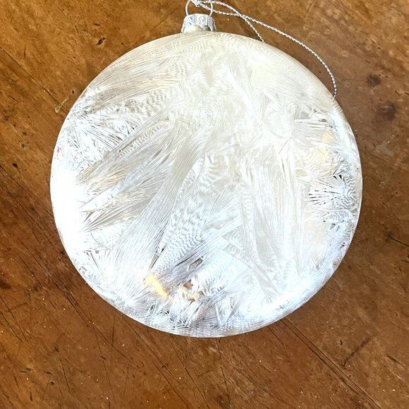 Christmas Forest Bambi and Friends Large Glass Ornament Stunning! - Picture 4 of 4